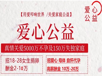 乌兰捐卵助孕生子 爱心志愿者招募